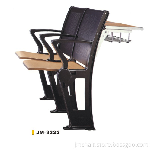 Metal University School Desk and Chair (JM-3322)